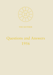 Questions and answers 1956